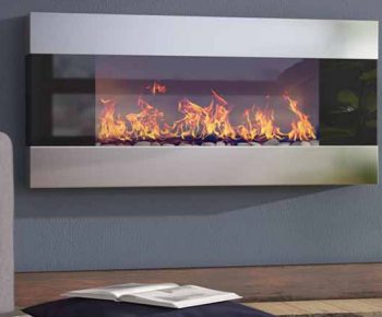 Artificial fireplace 05