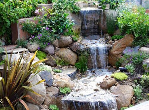 Artificial waterfall 03
