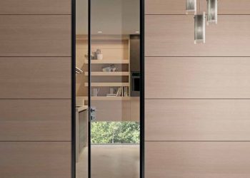 glass door